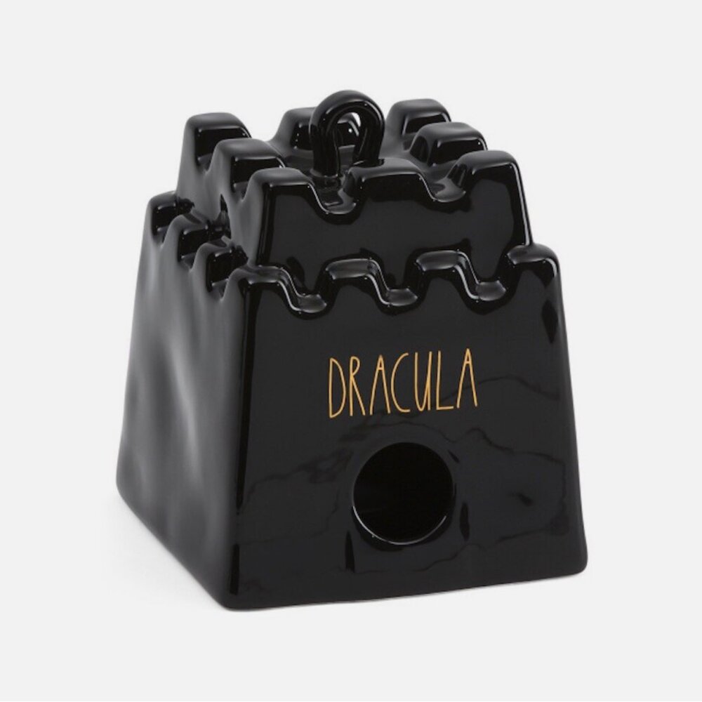 Rae Dunn Halloween Dracula Castle Birdhouse